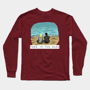 Toes in the Sand (Chuck) Long Sleeve T-Shirt